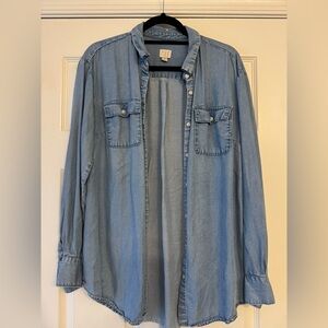 A new day light Blue Denim Shirt